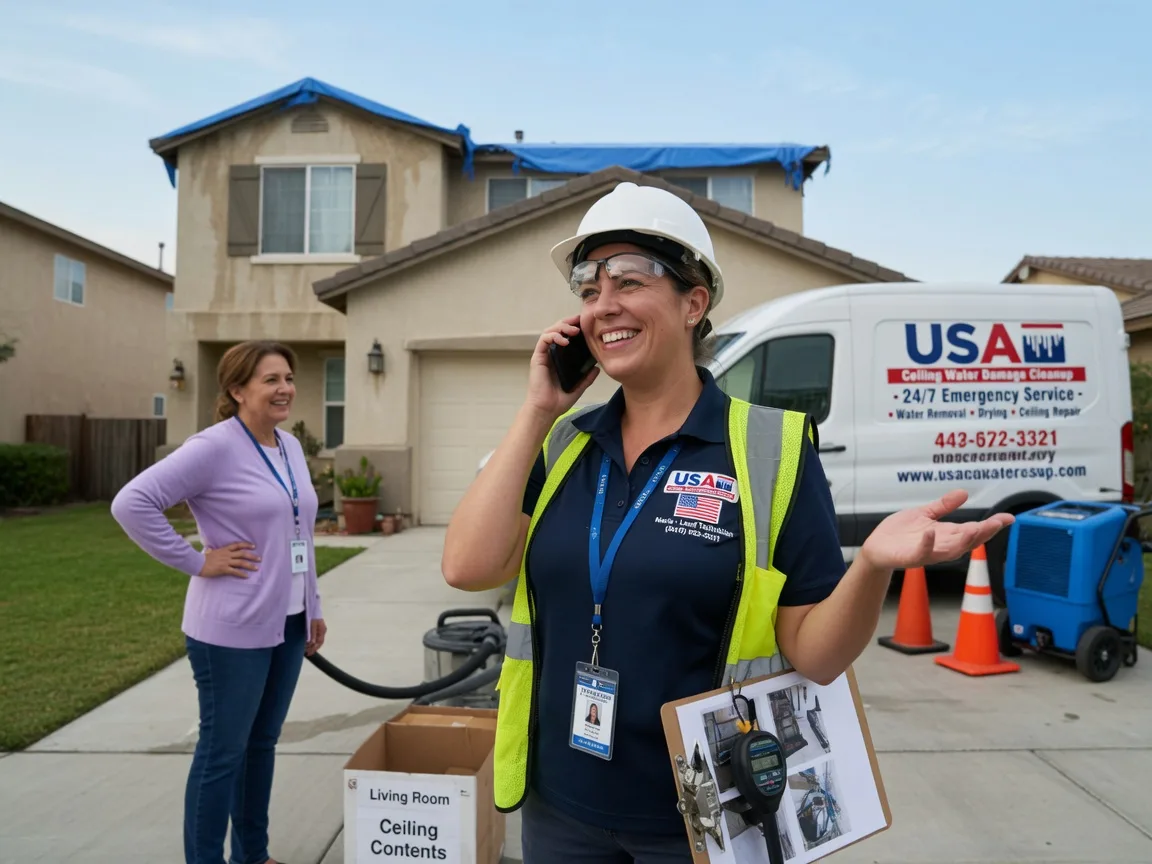 Ceiling Water Damage Restoration Markesan, WI FAQs
